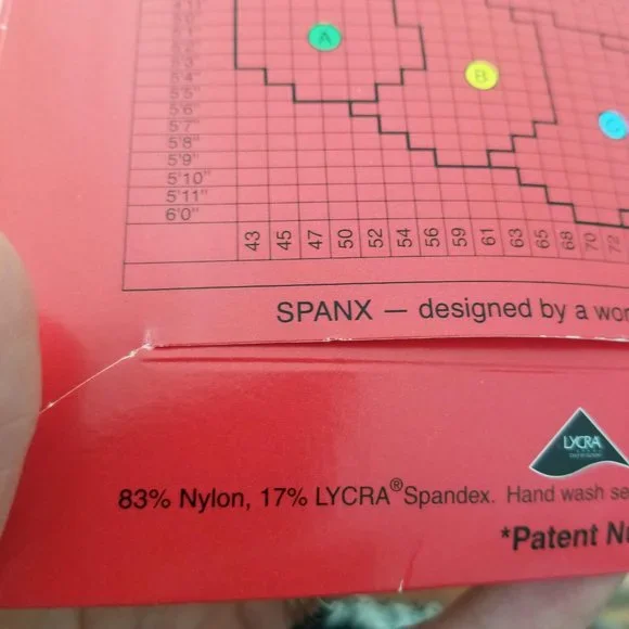 SPANX Footless Body Shaping Pantyhose in Black ~ Size E NEW - Picture 7 of 8